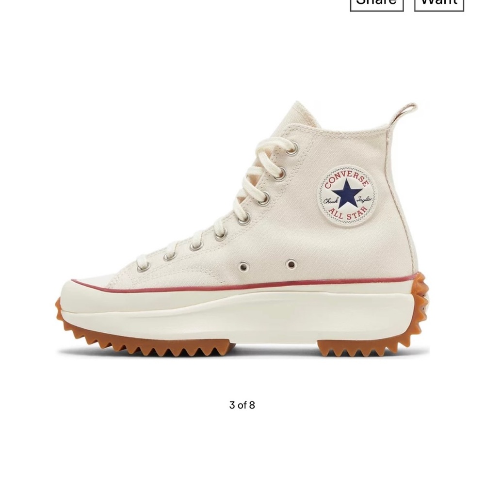 Converse Run Star Hike Hightop Sneakers M4.5/W6